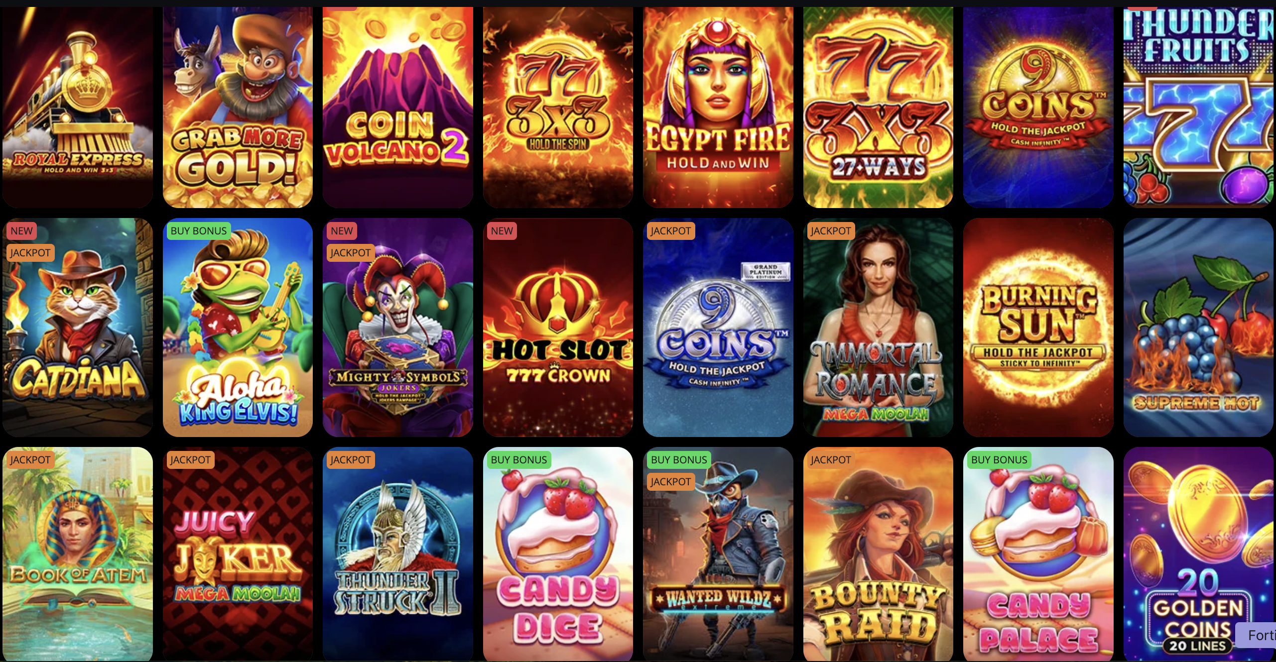 Прогрессивные джекпоты Покербет — Mega Moolah 47 млн грн, Divine Fortune, Hall of Gods